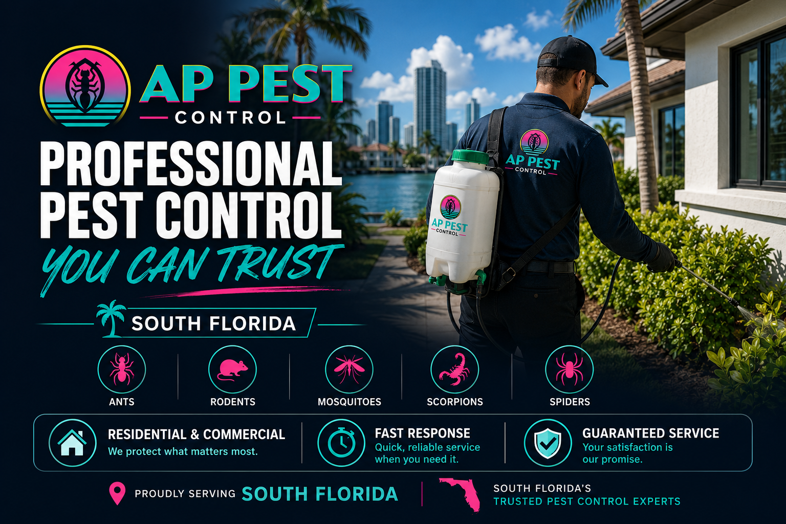 South Florida Pest Control — AP Pest Control